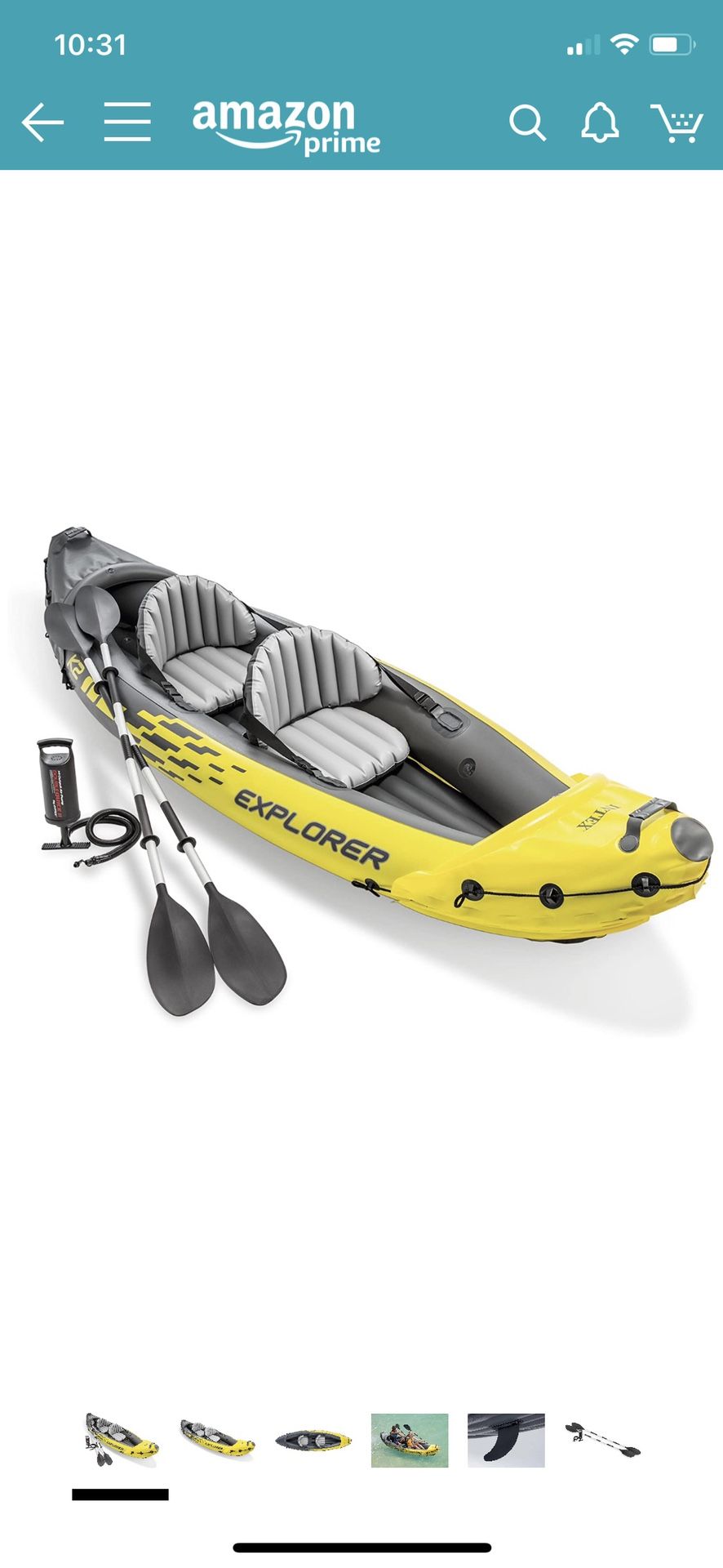 Kayak K2 inflatable intex BRAND New