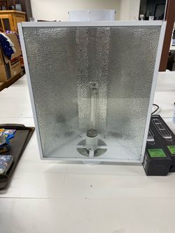 Indoor Grow Light Hood Reflector with Bulb
