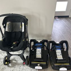 Doona Carseat/ Stroller With 2 Bases
