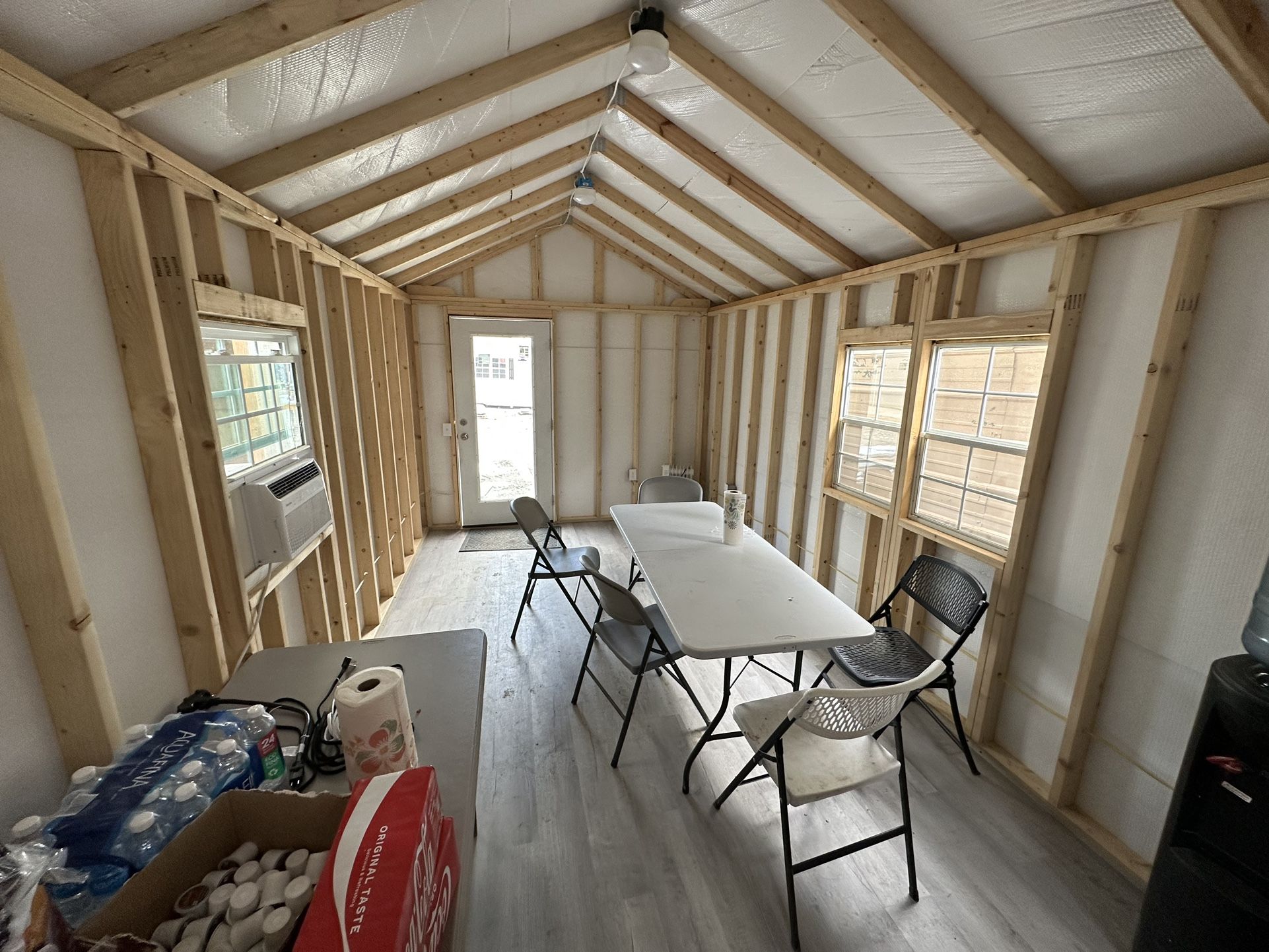 200 SQ FT Breakroom Shed / $269 A Month!