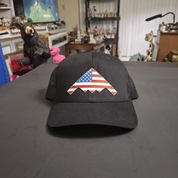 B-2 Stealth Bomber Trucker Snapback Hat By YP Classics Yupoong Adjustable 74% Polyester and 26% Cotton