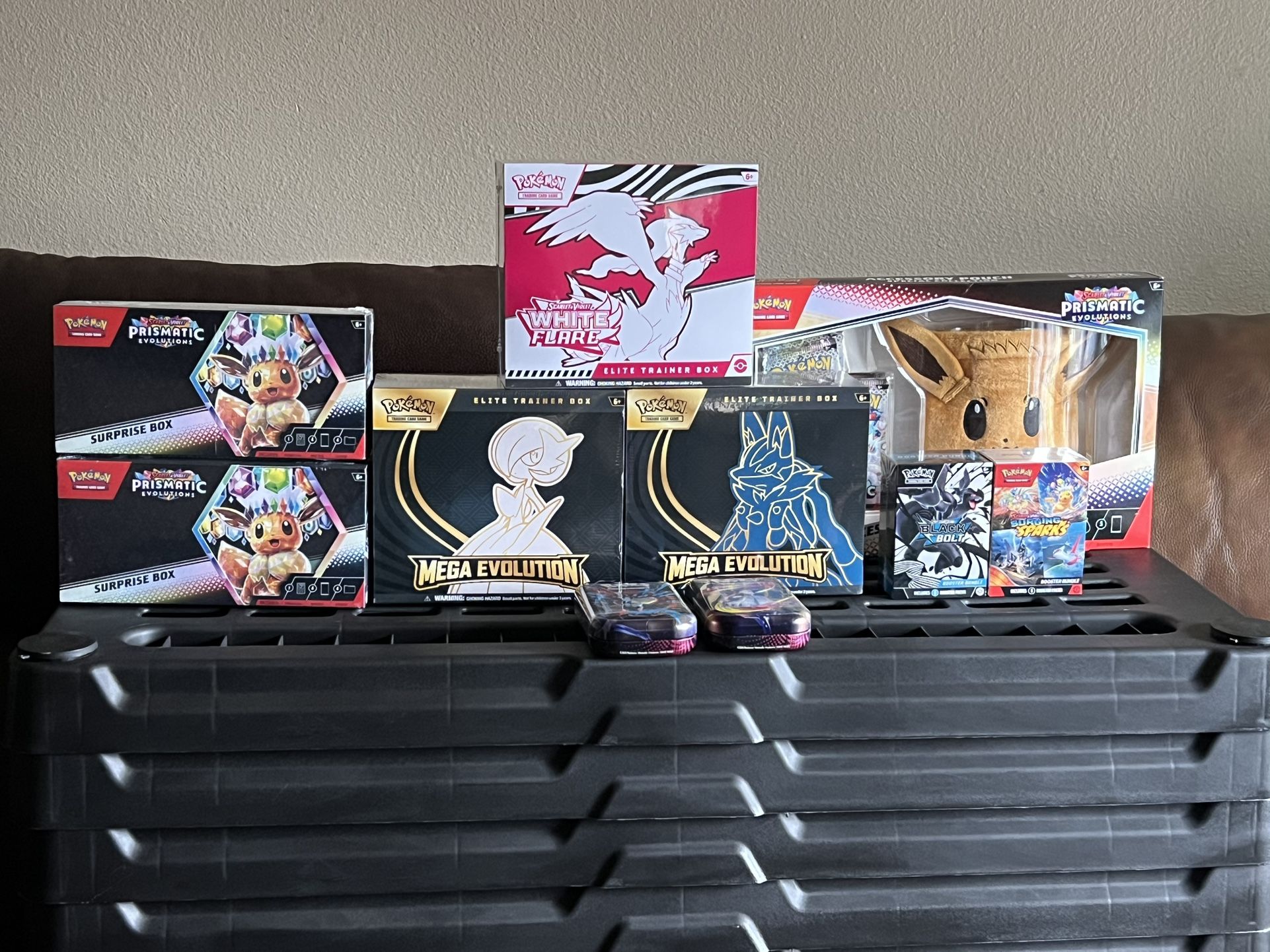 Prismatic,Mega Evolutions,Surging Sparks