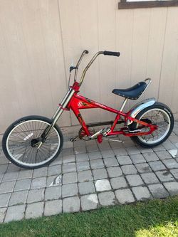 Red Schwinn StingRay OCC chopper