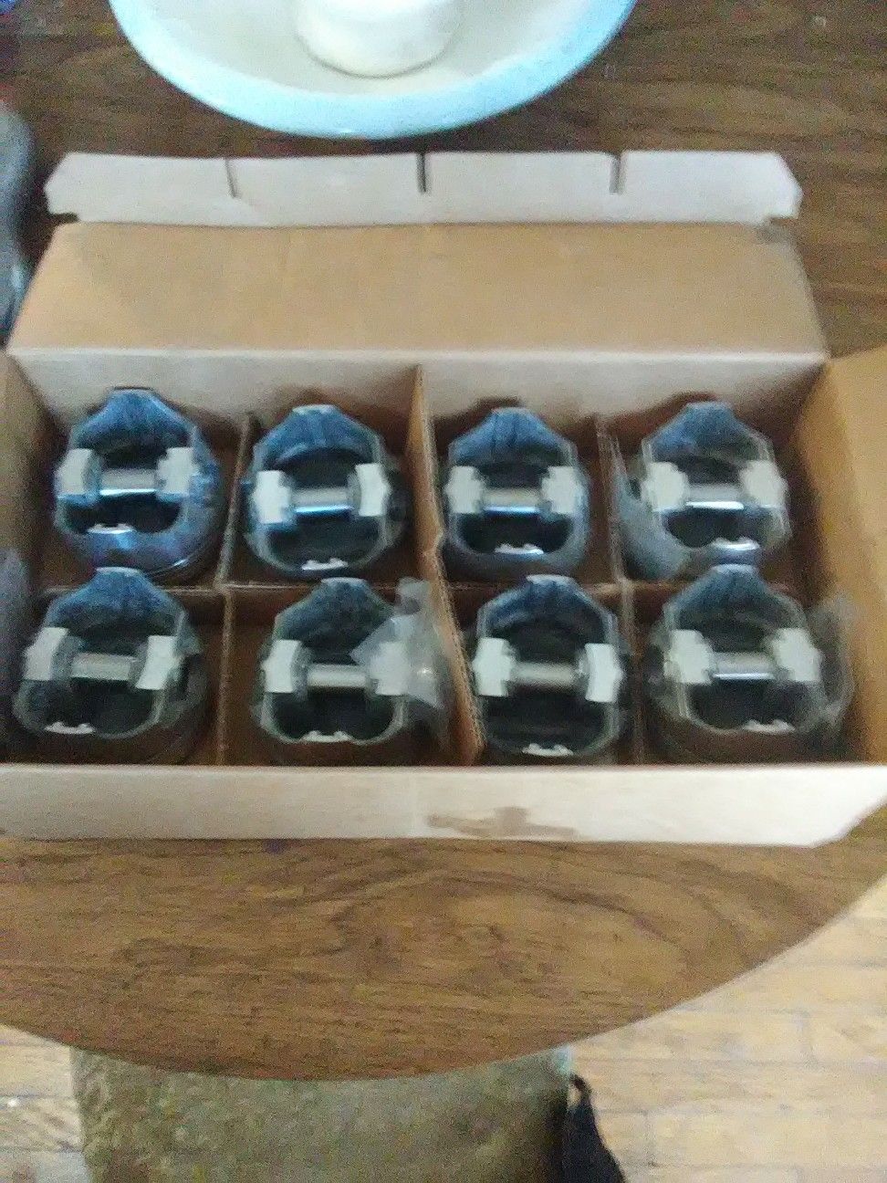 Set of 8 TRW L2252A STD power forged performance pistons