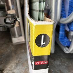 New Delta Bathroom Glass Sliding Door 48” Moziac