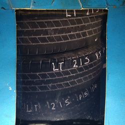 TIRE LT 215 85 16 EACH ELMOFLES