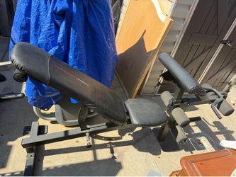 Weight bench weider pro