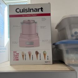 Cuisinart ice Cream Maker 