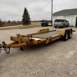 2000 DCT 20’ 14k Tilt Deck Trailer 