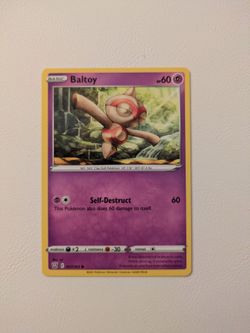 Baltoy Pokémon Card 057/163