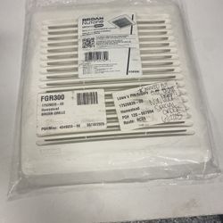 Exhaust Grill Fan Cover 