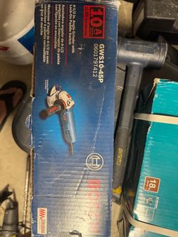 Bosch angle grinder