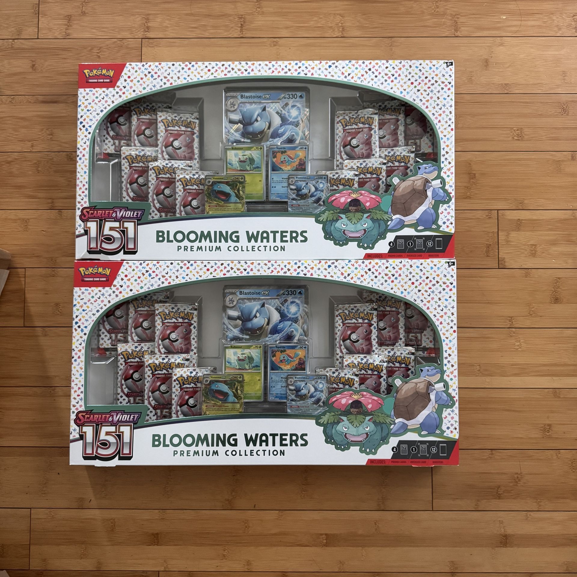 Pokemon TCG Trading Card Game Scarlet Violet 151 Blooming Waters Premium Collection New Sealed Authentic
