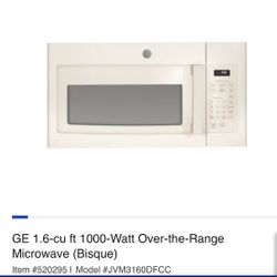GE Over Range Microwave