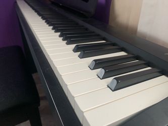 Piano/Keyboard with stand and stool