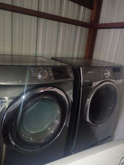 washer and dryer
