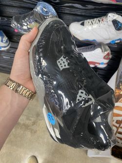 Jordan 4 ‘Black Canvas’ size 8M