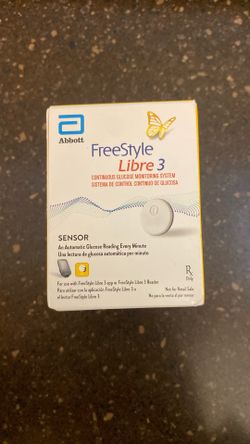 Freestyle libre 3 Continuous Glucose Monitor