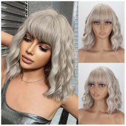 14 Inch Gray Wig 