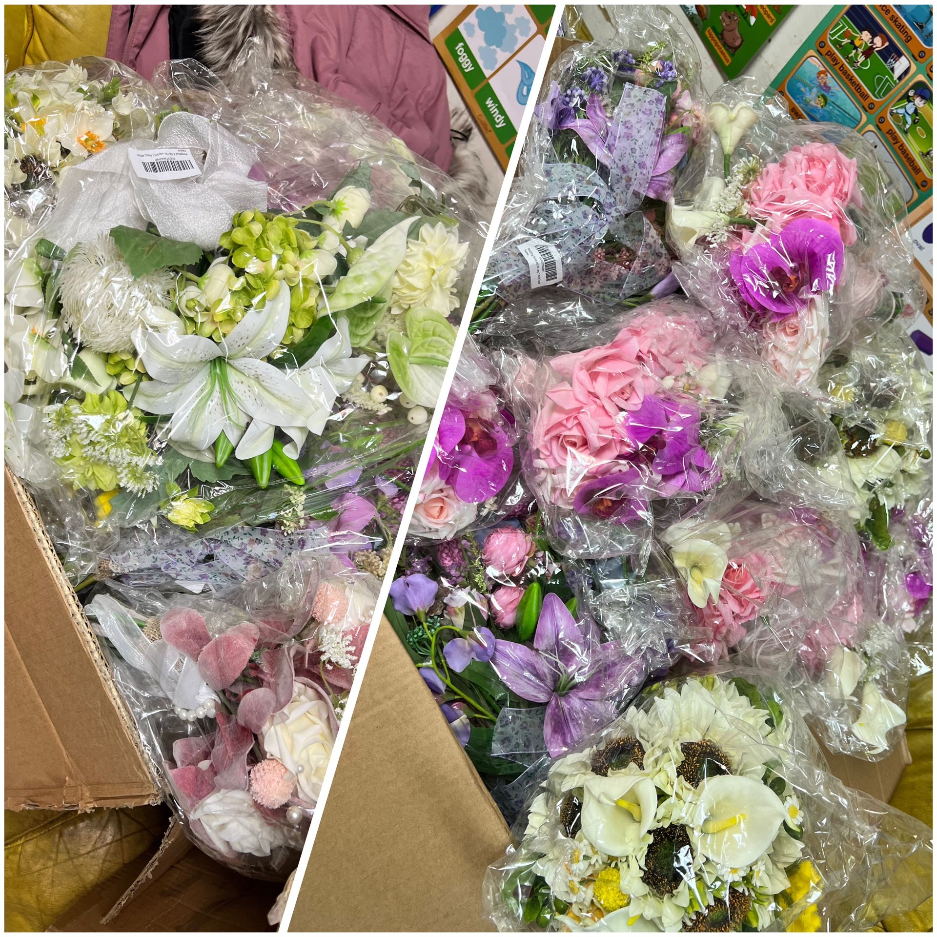 Beautiful New Bouquet π Of Different Flowers Only $5 Each!!!