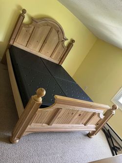 Wooden bedroom set