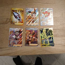 Pokemon Cards Pack of (6)