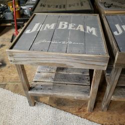 Jim Beam End Table