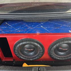 Two 12 Inch American Bass Elites In Box 