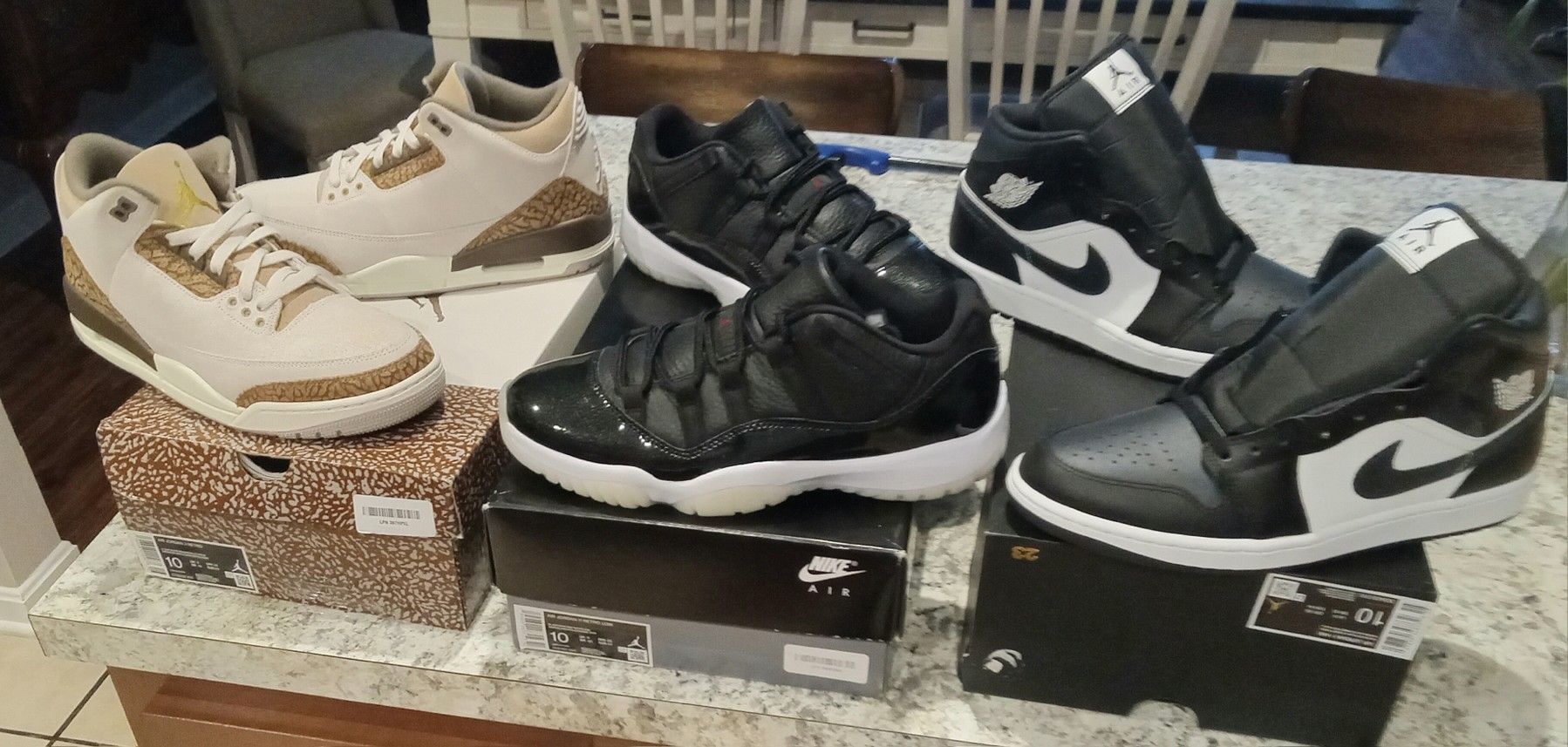 BUNDLE 100% AUTHENTIC Men's Nike Air Jordan's size 10 BRAND NEW BOXES $425 DS