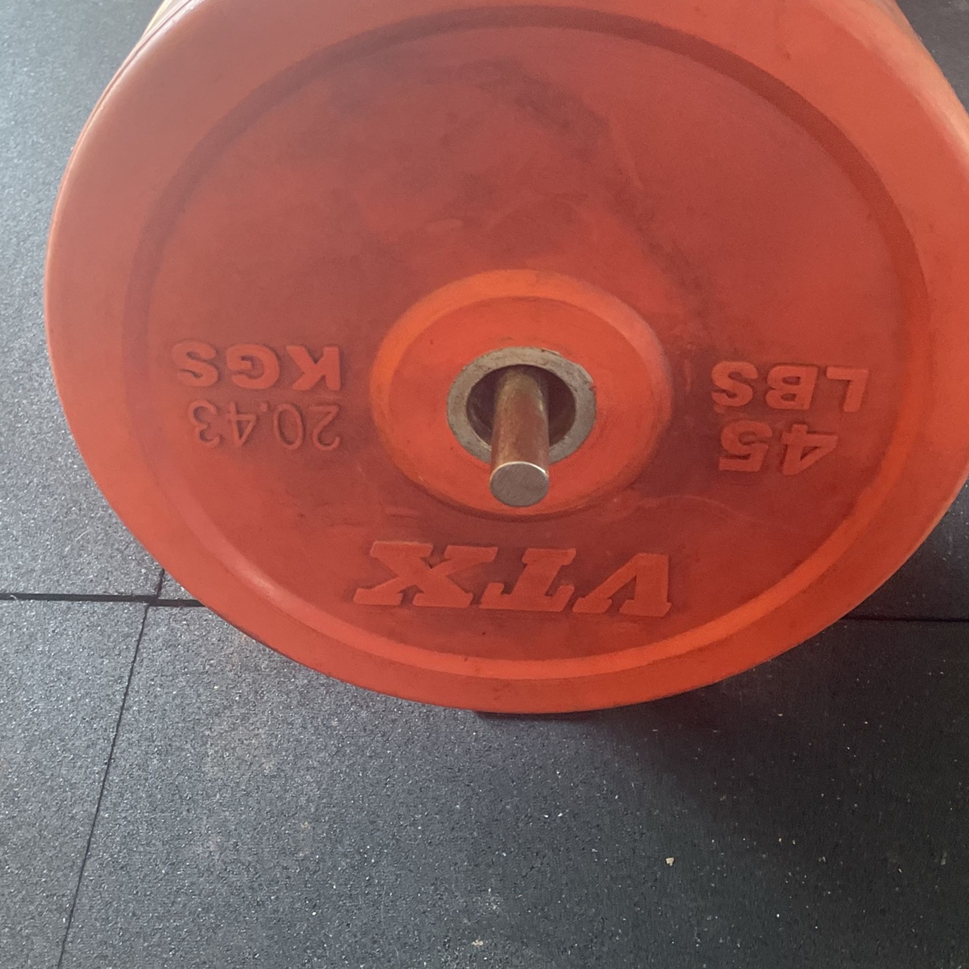 45lb Bumper Weight Plates