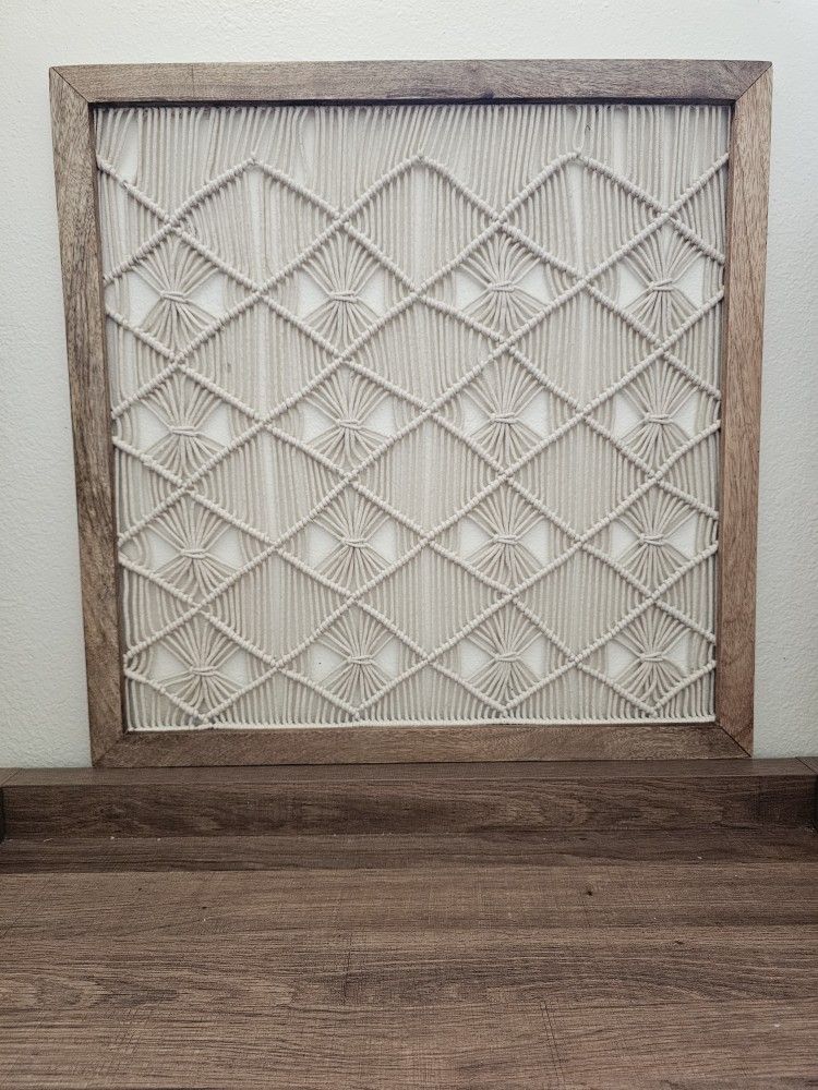 Boho Art Work Wall Hanging Frame