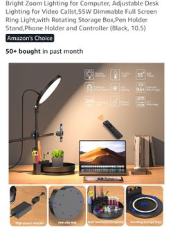 NEW POWERFUL DESK SELFIE, MAKEUP, ETC. LAMP