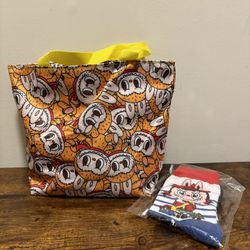 Labubu Tote Bag And Socks 