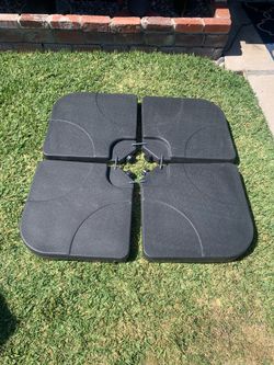 4PC Umbrella Base Weights