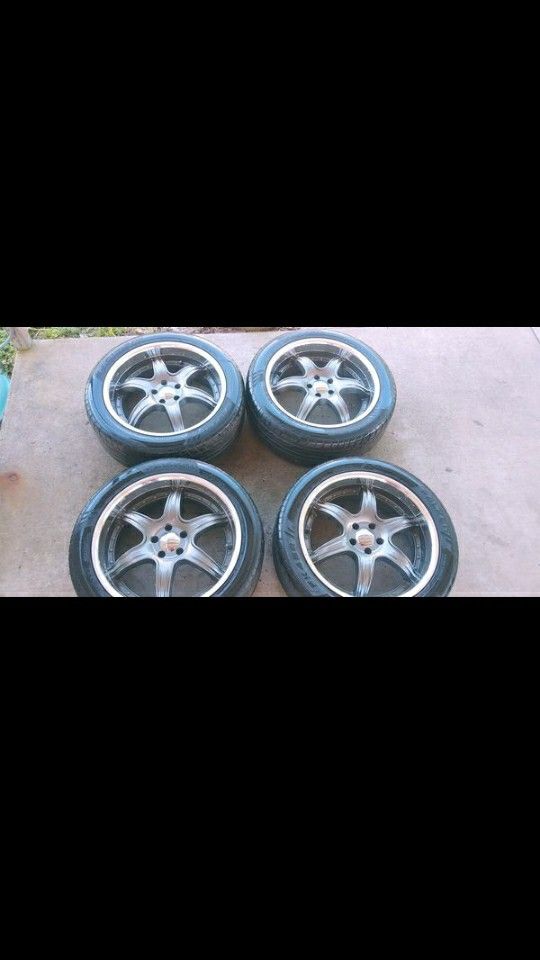 Falken FK452 tires w/ Rims