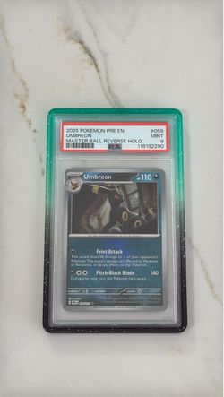 PSA 9 Umbreon Master Ball Reverse Holo #059