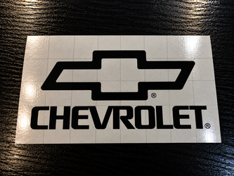 Chevy Chevrolet Decals – 2 Pack – $25