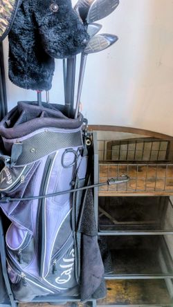 Callaway Cart Golf Bag, Golf Gear Organizer plus Choice of Driver!