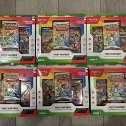 Pokemon First Partner Illustration Collection Series 1