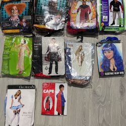 Halloween costume lot 