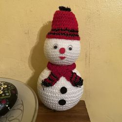 Knitted Snowman