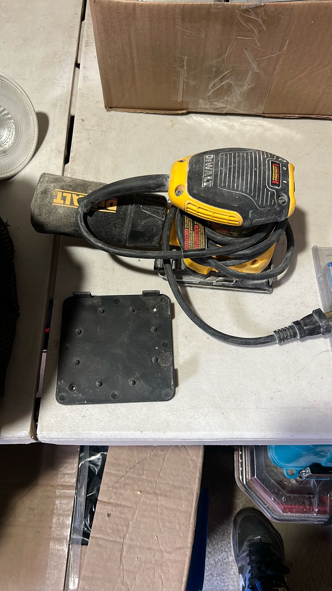 Dewalt electric Hand Sander ($40)