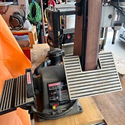 Craftsman 2x42 1/2 HP 2 Belt 6” Disc Sander/Grinder Old Stock