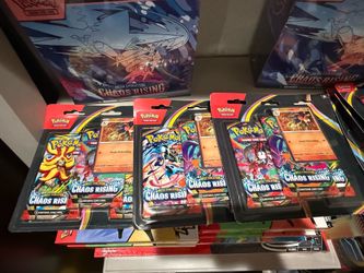 Pokémon 3 pack blister Chaos Rising