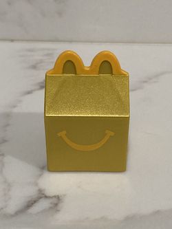 2025 McDonalds Lil McDonalds Golden Happy Meal Mini Gold Mini Collectible