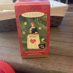 I love Lucy Christmas Ornament