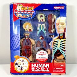 4D Master Human Anatomy Puzzle – Detailed Educational Body Model Toy