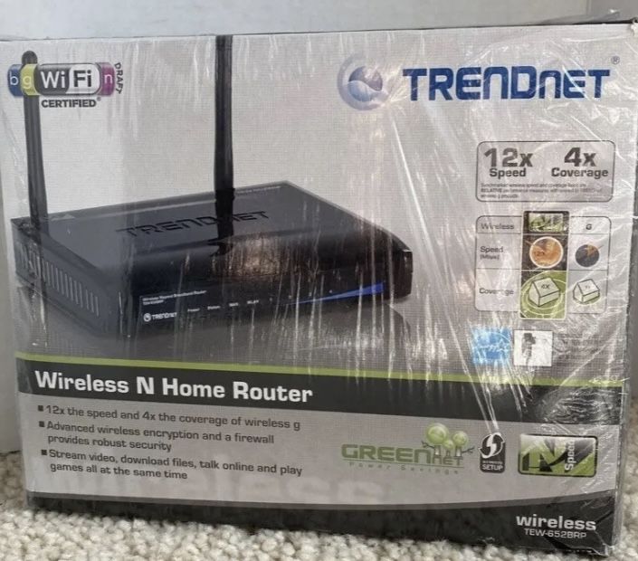 Trendnet Wireless N Home Router TEW-652BRP  New In Box