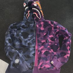 Bape Zip Up Hoodie