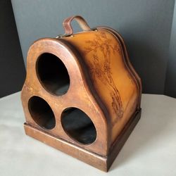 Vintage Wine Bottle Holder 